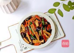 Yuba Illustration of how to make fried fungus 12