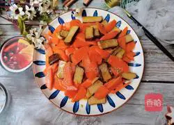 Illustration of how to make dried carrots and eggs 16