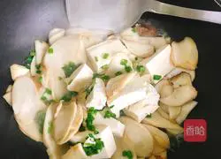Recipe for Braised Tofu with King Oyster Mushroom (low calorie and low fat) 5