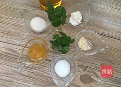 Illustration of how to make boiled kale 1