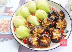 Illustration of how to make mushrooms and rapeseed 16