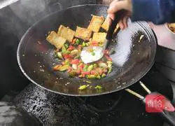 Illustration of how to make homemade water tofu 5