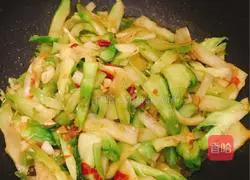 Illustration of how to make stir-fried vegetables 4