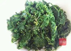 Illustration of how to mix Malantou with dried fragrant seeds 7