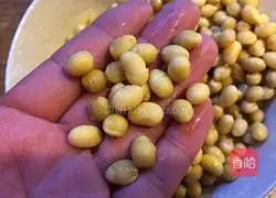 Illustration of how to make soybeans with soy sauce 2