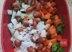 Illustration of how to make sweet and sour beans 3