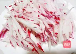 Illustration of how to make stir-fried shredded radish 3