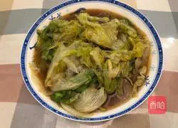 Cantonese Style - Illustration of How to Make Oyster Sauce Lettuce 7