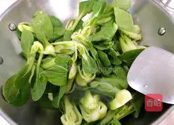 Illustration of how to make stir-fried vegetables with fresh soybean paste 3