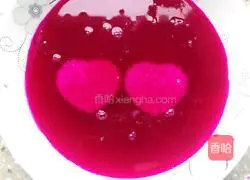 Illustration of how to make carmine (an arrow pierces the heart) 6