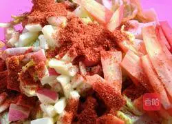 Illustration of homemade spicy cabbage 6