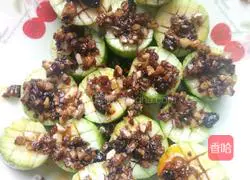 Illustration of how to make garlic loofah 9