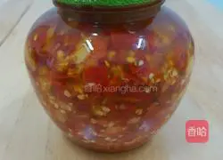 Illustration of how to make chopped pepper sauce 8