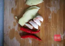 Cold water spinach Practice illustration 2