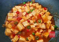 Illustration of how to make soy bean curd 7