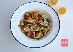 Illustration of how to make spicy and sour clams 11