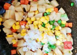 Illustration of how to make colorful lotus root 5