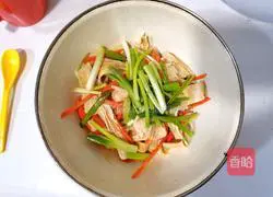 Illustration of how to make cold yuba 6