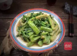 Illustration of how to make stir-fried loofah with leeks 7