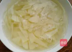 Illustration of braised potato slices 2