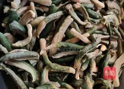 Illustration of homemade dried radish 2