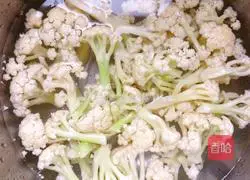 Stir-fried cauliflower quickly Illustration of how to make cauliflower 1