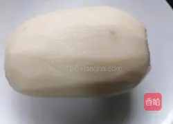 Illustration of how to make glutinous rice lotus root 3