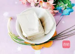 Illustration of how to make sweet and sour crispy tofu 1