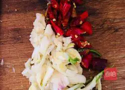 Illustration of how to make spicy cabbage 2