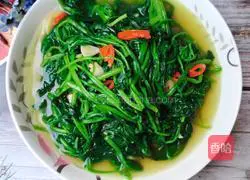 Garlic spinach recipe 8