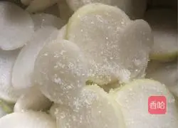 Illustration of how to make sweet and sour radish 3