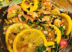  Illustration of how to make Thai lemon shrimp 5