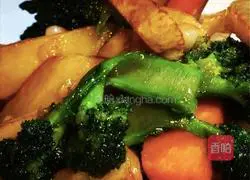 Illustration of how to cook broccoli with potato sticks 14