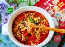 Illustration of how to make spicy boiled fat beef 6