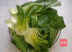 Illustration of how to make mushrooms, tofu and rapeseed 1