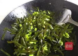 Illustration of how to make fried kelp with edamame rice 8