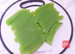 Illustration of how to make cucumber jelly 10