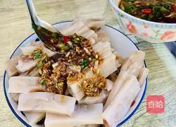 Illustration of how to make cold skin jelly 10