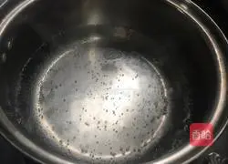 Illustration of how to make peanuts and spinach stalks 12