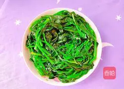 Garlic spinach recipe 4