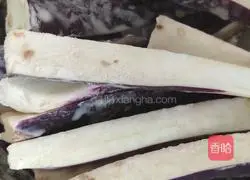 Illustration of how to make eggplant and stuffed beans 2