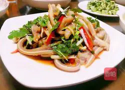 Illustration of how to make cold pig ears 7