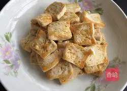 Illustration of how to make sweet and sour tofu 4