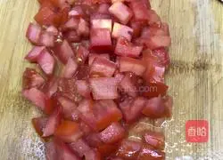 Illustration of how to make tomato and potato shreds 3