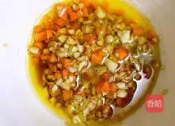 Illustration of how to make cold okra 8