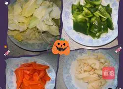 Illustration of how to make homemade kimchi 1
