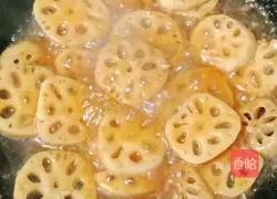 Illustration of making sweet and sour lotus root 7