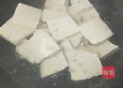 Illustration of braised old tofu recipe 1