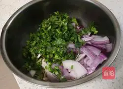 Illustration of how to make onions also like tofu 4