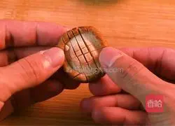 Illustration of how to make abalone with mushrooms 1
